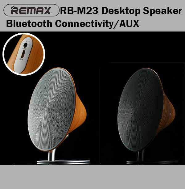 Remax RB-M23 Desktop Bluetooth Speaker Aux In NFC Wireless Loudspeaker Music