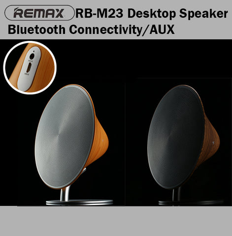 Remax RB-M23 Desktop Bluetooth Speaker Aux In NFC Wireless Loudspeaker Music