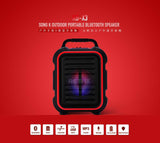 Remax RB-X3 Song Karaoke Outdoor Speaker Bluetooth SD Card Lifelasting Battery