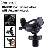 Remax RM-C32 Car Phone Holder Automatic Lock Mechanism iPhone Samsung Android