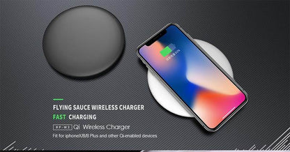 Remax RP-W3 Flying Saucer Wireless Charger Charging Phone iPhone Samsung Android