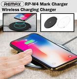 Remax RP-W4 Mark Wireless Charger Charging Phone iPhone Samsung Android No Cable