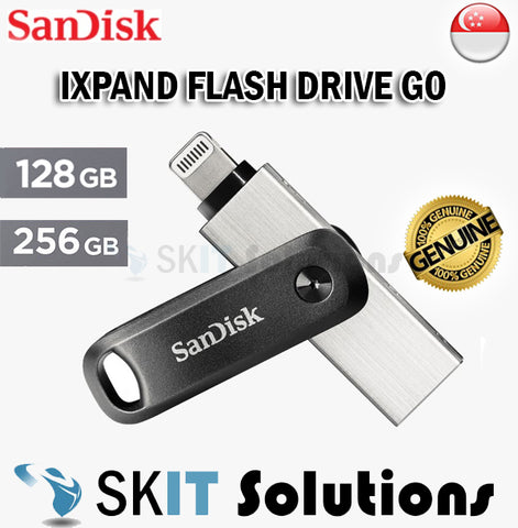 SanDisk iXpand Flash Drive Go USB 3.0 Lightning Thumbdrive Fast Transfer High Storage ★128GB 256GB