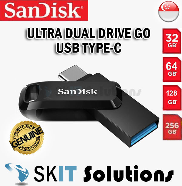 SanDisk Ultra Dual Drive Go Type-C Flash Drive OTG Memory Thumb Drive Storage Mobile★32GB 64GB 128GB 256GB