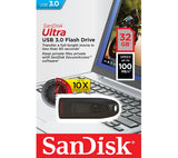 SanDisk Ultra USB 3.0 32GB 64GB 128GB 256GB Flash Drive USB Thumbdrive Pendrive