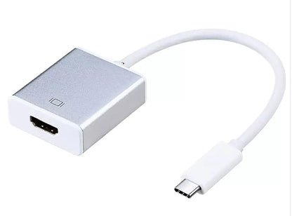 Type C to HDMI Adapter Converter USB 3.1 Display Port Type-C Plug Play HD Video