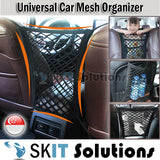 Universal Car Truck Storage Mesh Organizer Hooks Elastic Hanging Holder Pocket Net Seat Bag to Keep Tissue Box Water Bottle
