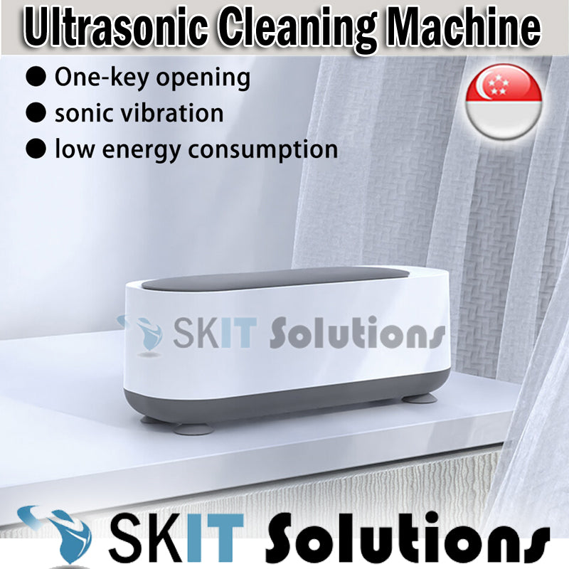 Ultrasonic Cleaning Machine Multifunction Wireless Easy Portable Jewelry Glasses Accessories Cleaner